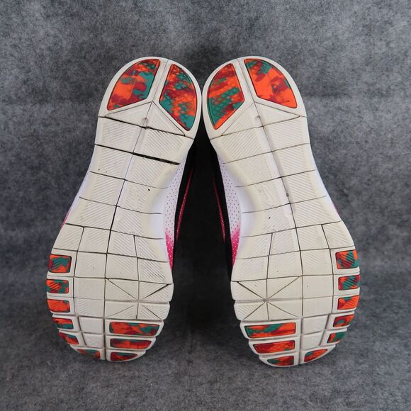 Nike Shoes Womens 8 Athletic Trainers Free 3.0 Advantage Running Sneaker Black - Picture 9 of 13